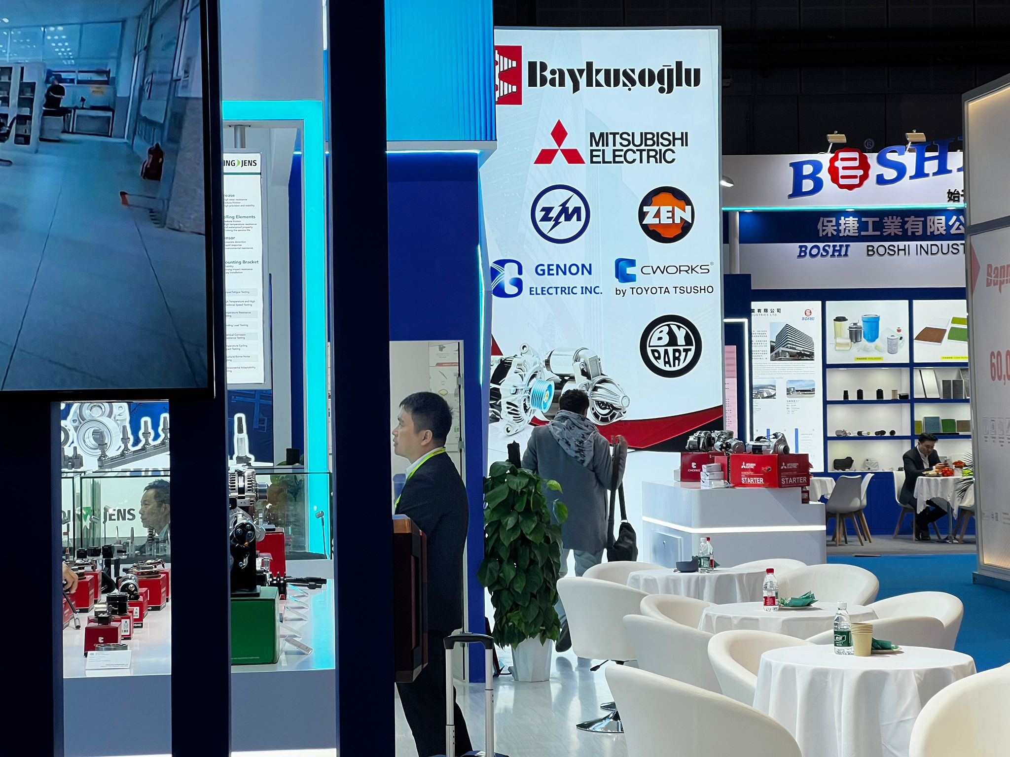 Baykuşoğlu Otomotiv uluslararası fuar standı